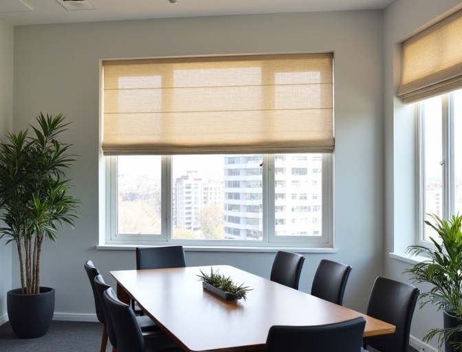 Sandstone Point Roman Blinds Cleaning