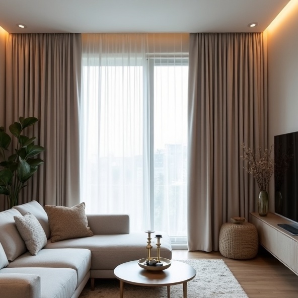 Sandstone Point Residential Curtain Cleaning Results