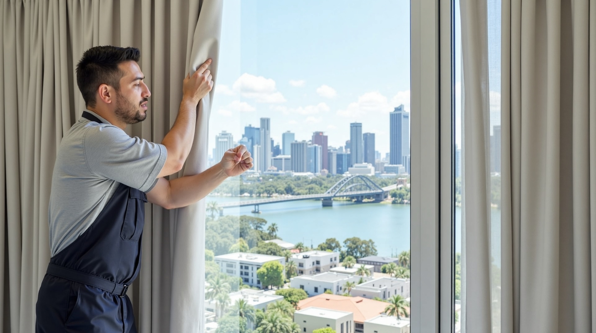 Sandstone Point Curtain Cleaning Service
